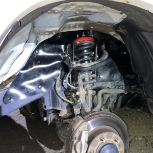 Комплект посиленого брудозахисту моторного відсіку з набором кліпс для Toyota Hilux G7 (2004-2014)