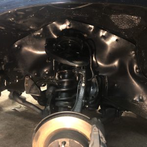 Комплект посиленого брудозахисту моторного відсіку з набором кліпс для Toyota Land Cruiser 200