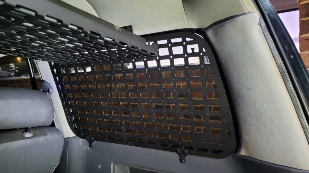 Модульна система зберігання Molle (Молле) для вікон багажника Toyota Land Cruiser 80