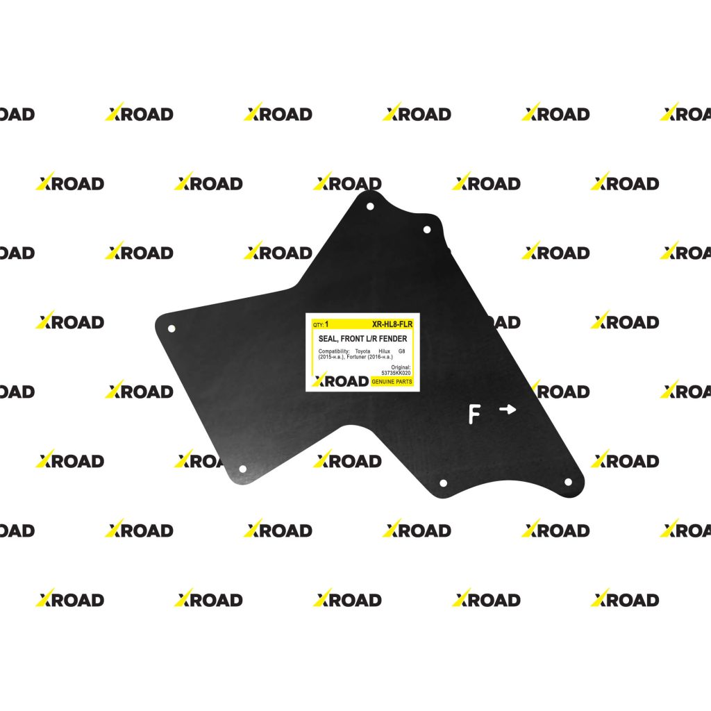 Пильник моторного відсіку передня частина лівий/правий для Toyota Hilux G8 (2015-т.ч.), Fortuner (2016-т.ч.)