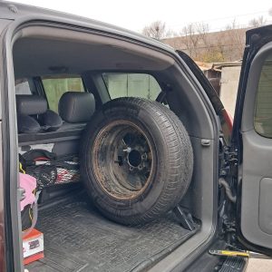 Кронштейн запасного колеса в багажник Toyota Land Cruiser Prado 120, Lexus GX470