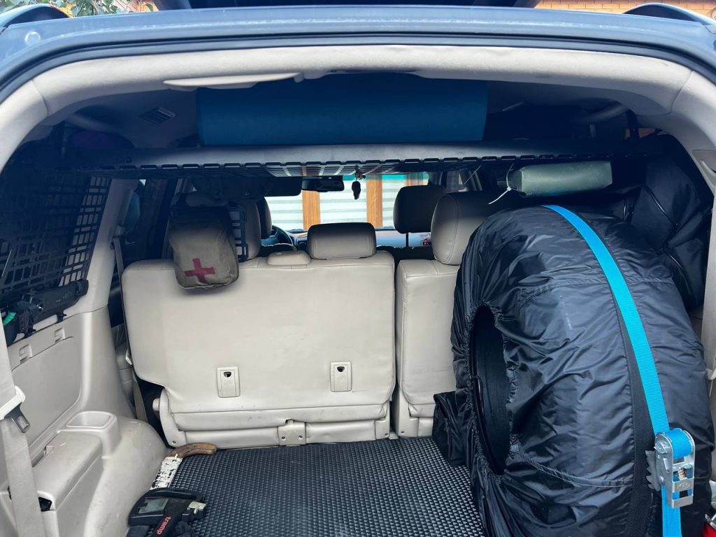 Кронштейн запасного колеса в багажник Toyota Land Cruiser Prado 120, Lexus GX470