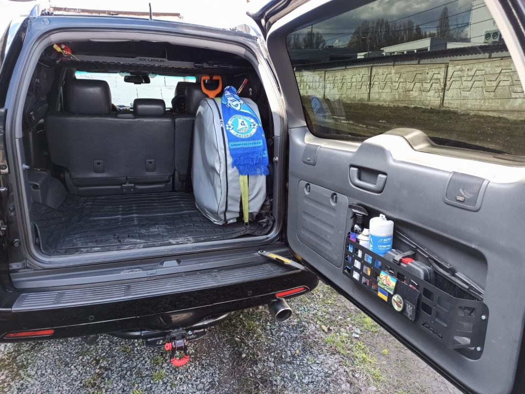 Кронштейн запасного колеса в багажник Toyota Land Cruiser Prado 120, Lexus GX470