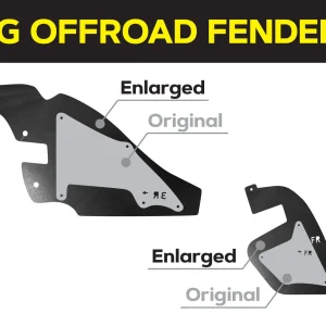 Комплект посиленого брудозахисту моторного відсіку з набором кліпс для Toyota Land Cruiser Prado 150 / Lexus GX 460