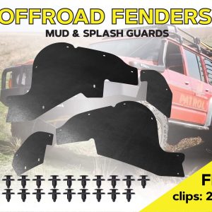 Комплект посиленого брудозахисту моторного відсіку з набором кліпс для  Nissan Patrol Y60 (1987-1997)