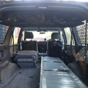 Модульна система зберігання Molle (Молле) для вікон багажника Toyota Land Cruiser Prado 90