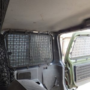 Модульна система зберігання Molle (Молле) для вікон багажника Mitsubishi Pajero Wagon 2