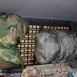 Модульна система зберігання Molle (Молле) для вікон багажника Mitsubishi Pajero Wagon 2